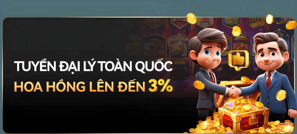 Nn88u tặng 3% khi hợp tác làm đại lý